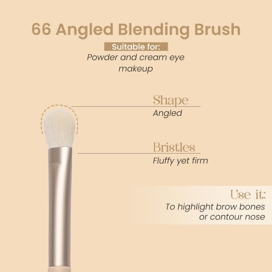 Angled Eyeshadow Blending Brush