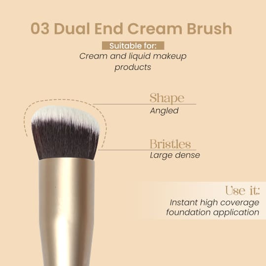 Dual Makeup Brush