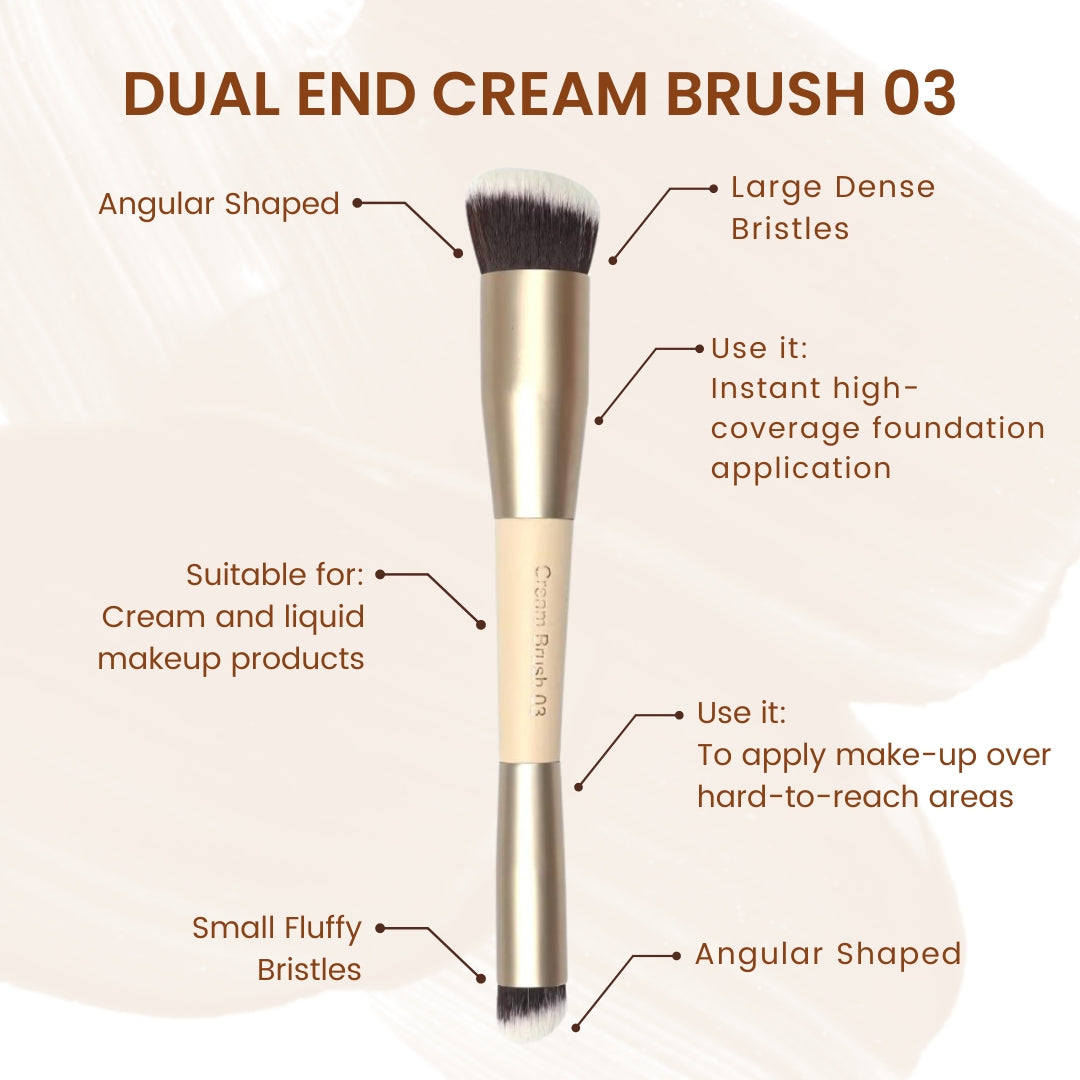 Dual End Cream Brush 03