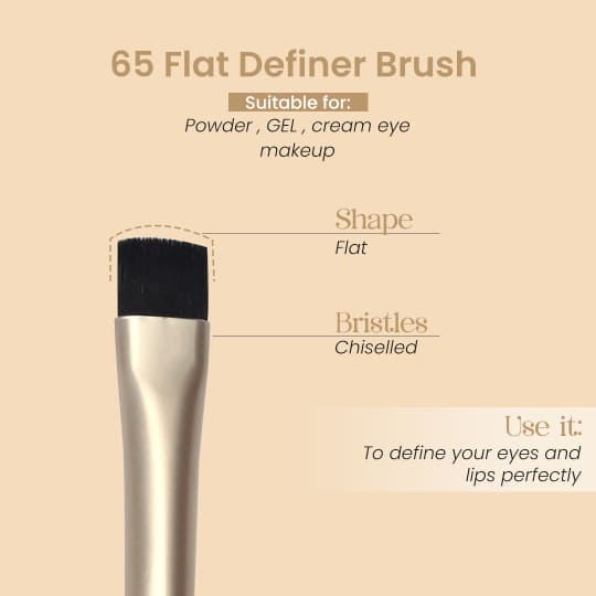 Flat Brush for Makeup