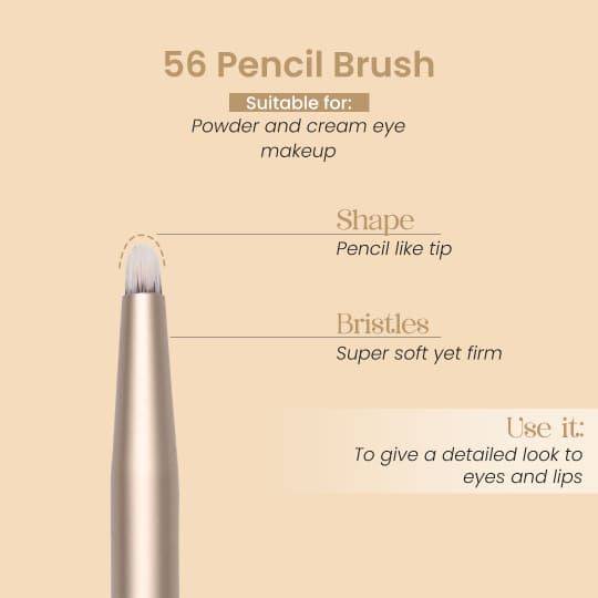 Pencil Brush Makeup