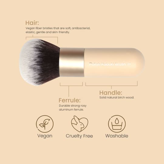 Kabuki Brush for Liquid Foundation